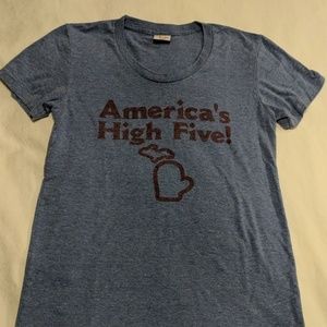 Michigan inspired shirt
